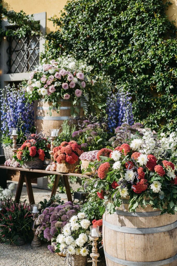 Al Fresco Dinner In Tuscany