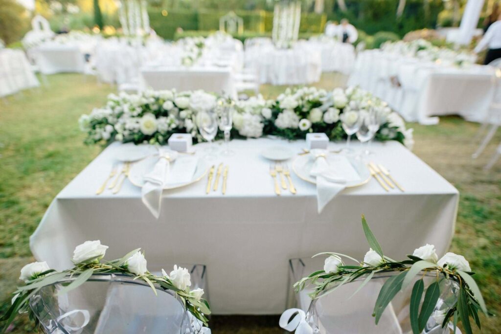 White & Gold Wedding In Athens Riviera