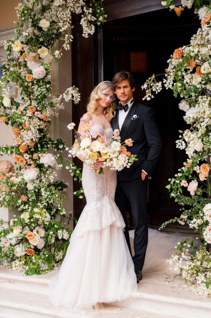City-chic Roman Wedding at Villa Clara