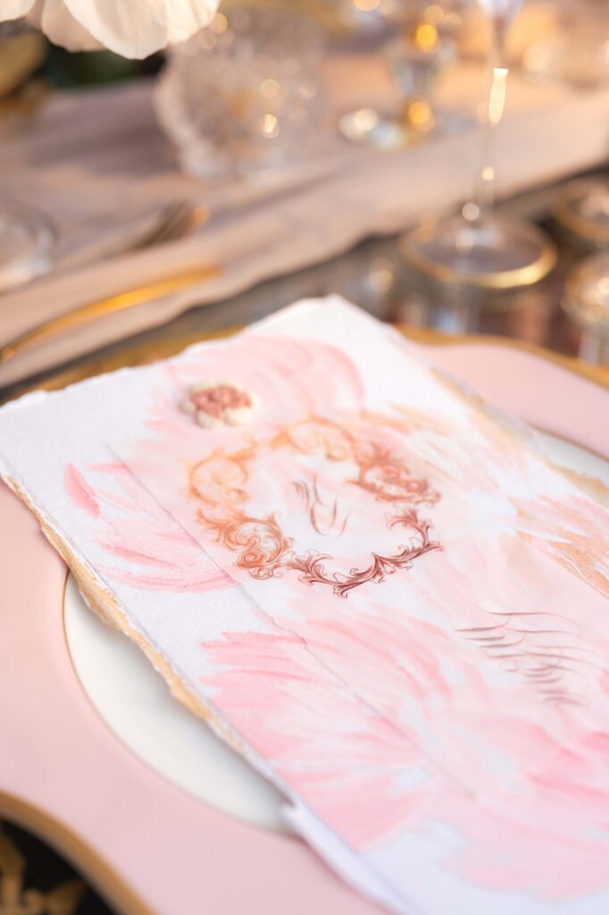 Villa Balbiano Wedding in Pink