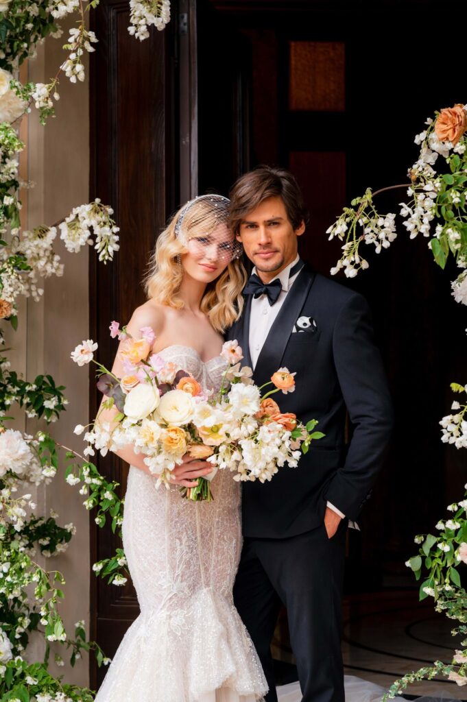 City-chic Roman Wedding at Villa Clara