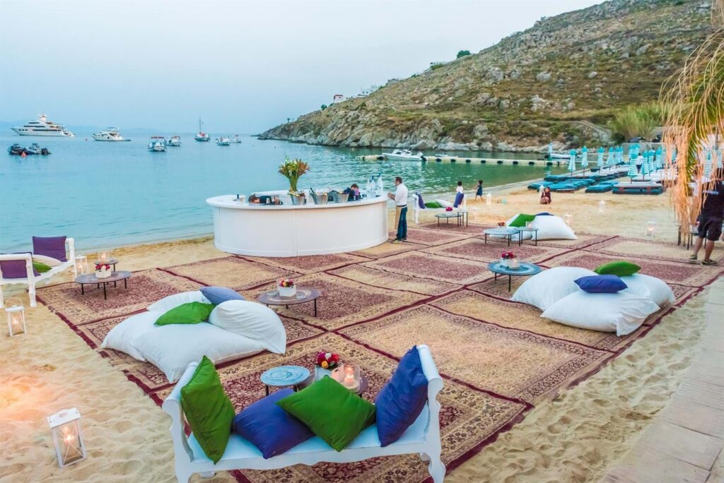 Glamorous Nammos Party In Mykonos
