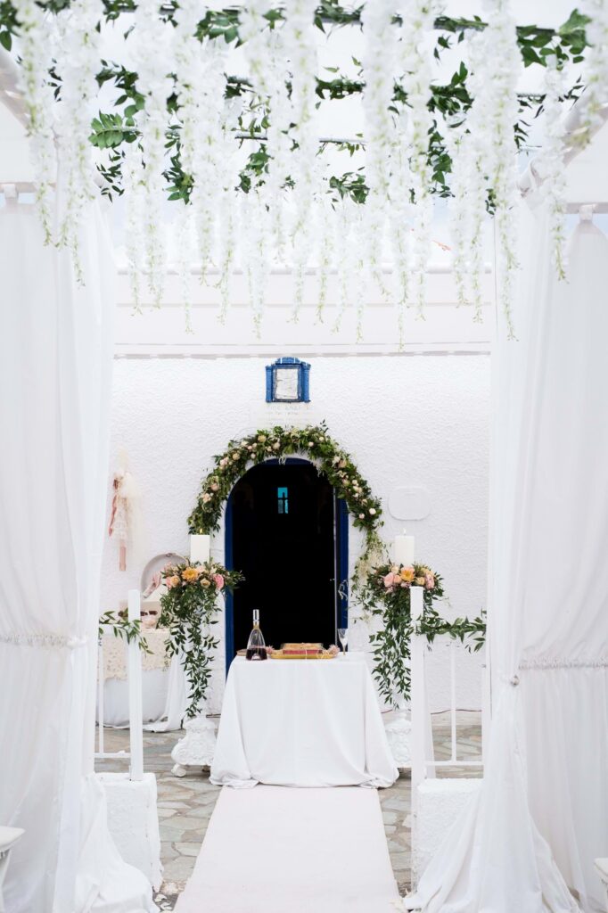 Bohemian Peach Wedding In Athens