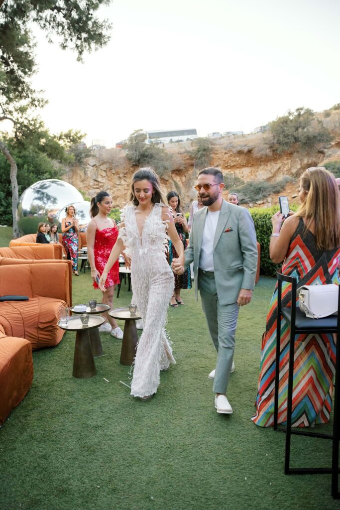 Mythic Glam Wedding in Athens Riviera