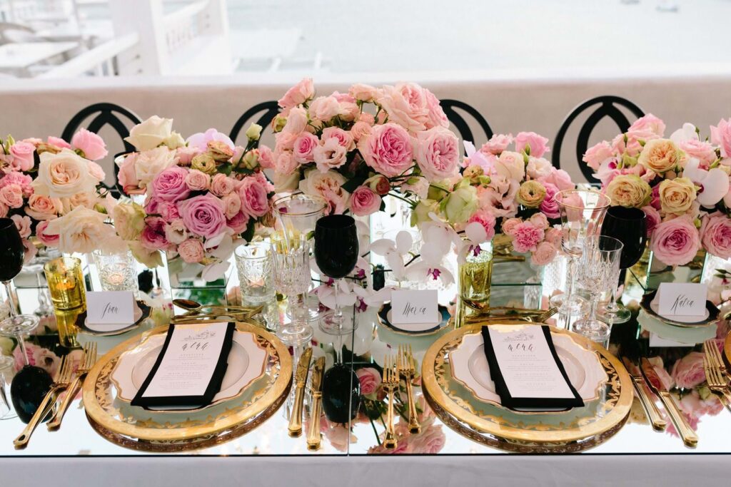 Sophisticated Glam Wedding In Mykonos