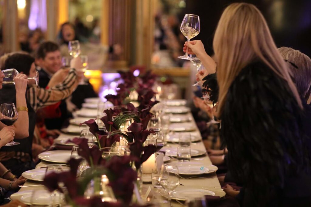 Reception at Villa Cora in Florence