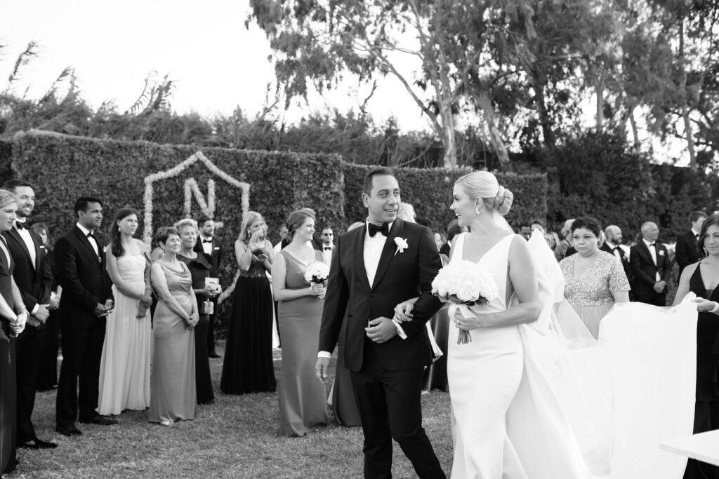 White & Gold Wedding In Athens Riviera
