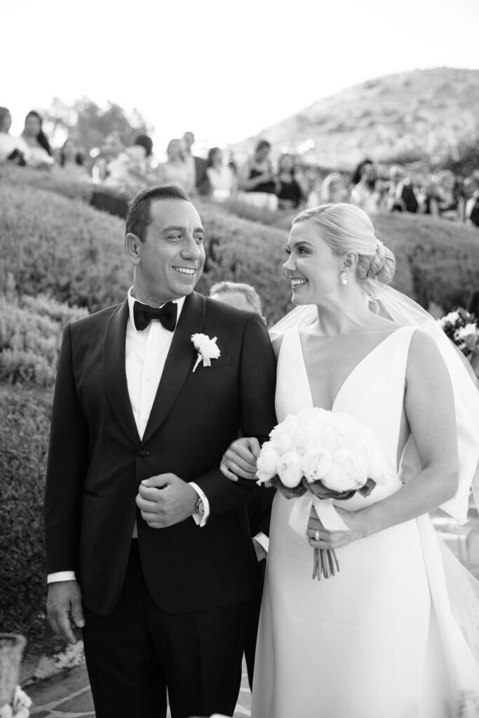 White & Gold Wedding In Athens Riviera