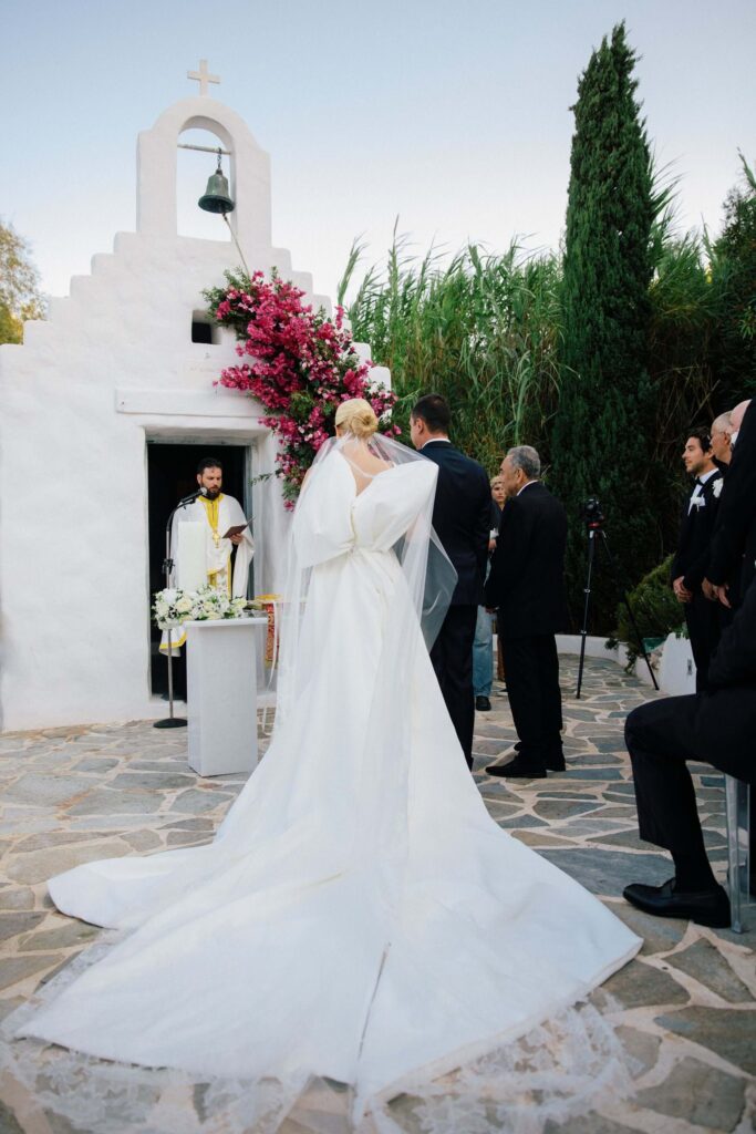 White & Gold Wedding In Athens Riviera