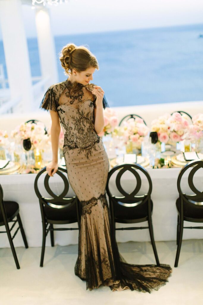 Sophisticated Glam Wedding In Mykonos
