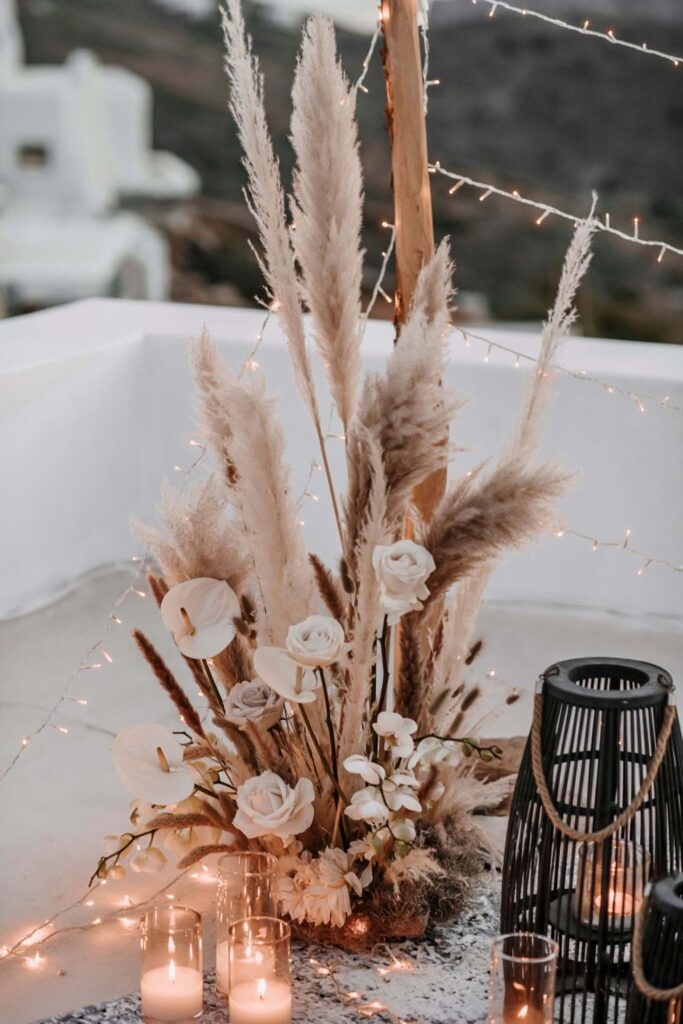 Dreamy Boho Beach Wedding in Ios