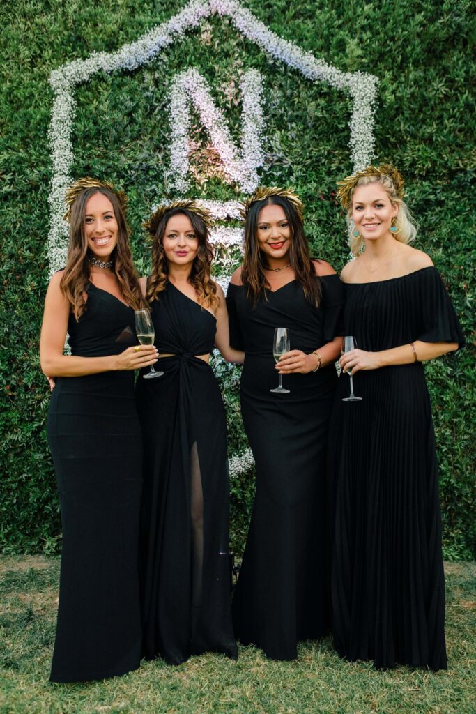 White & Gold Wedding In Athens Riviera
