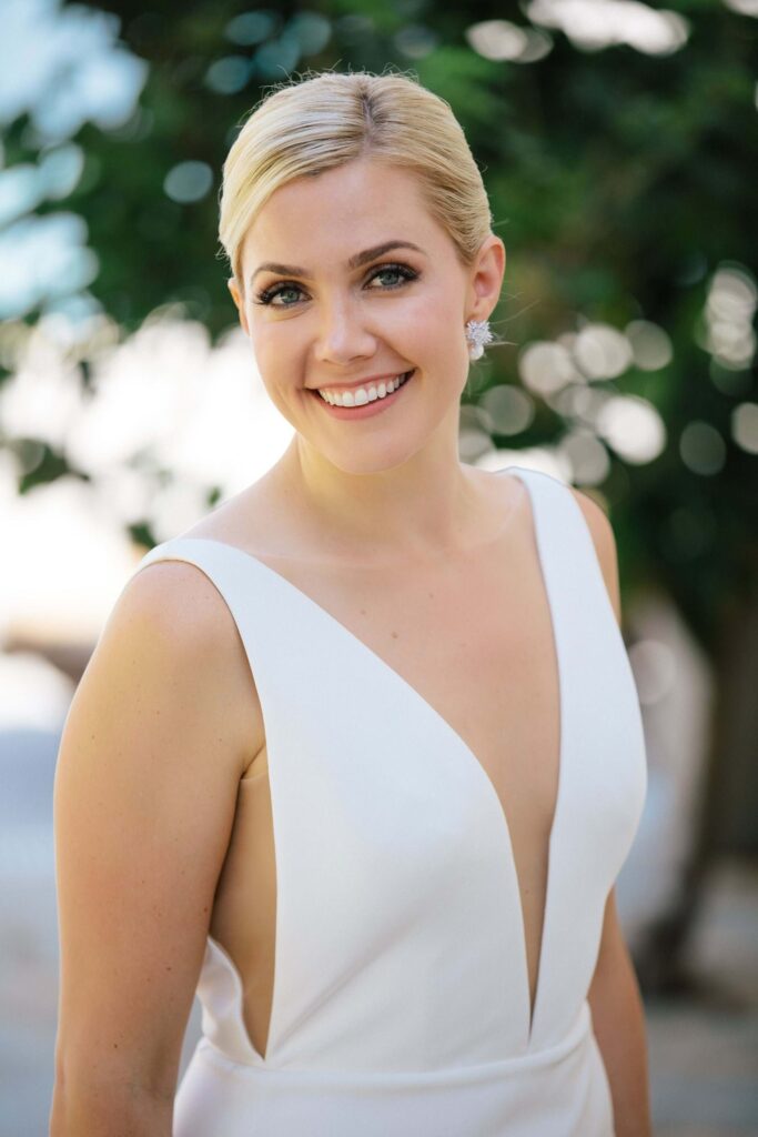 White & Gold Wedding In Athens Riviera