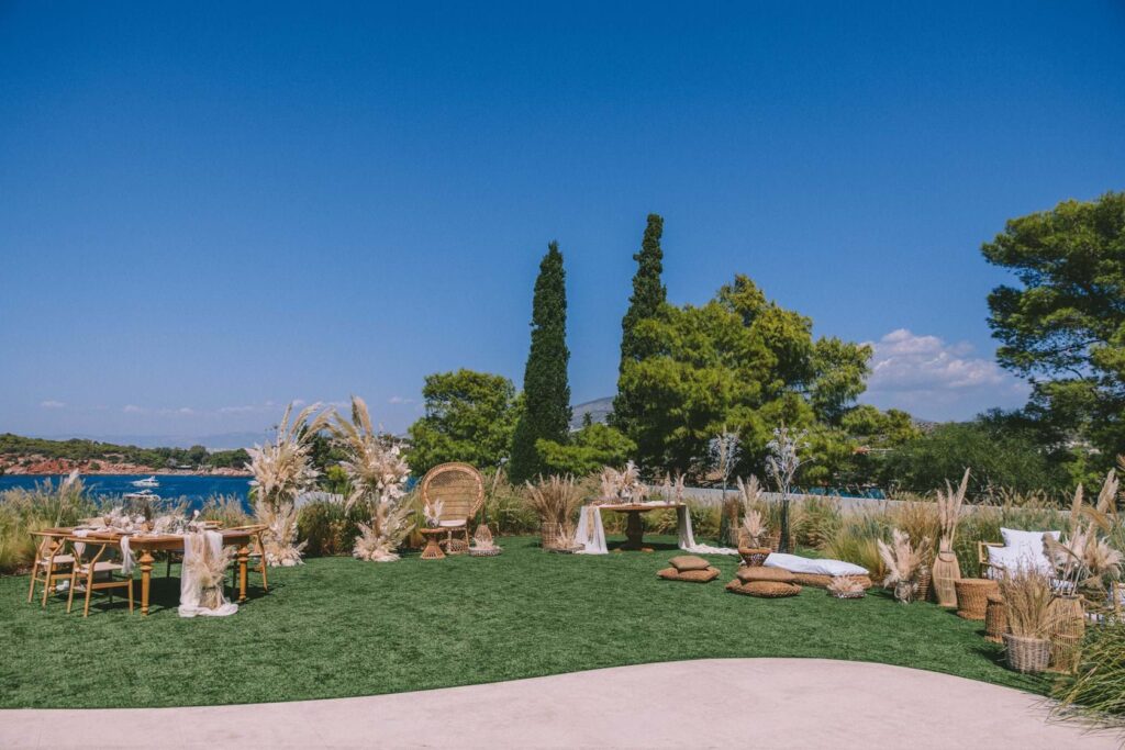 Organic Beach Wedding In Athens