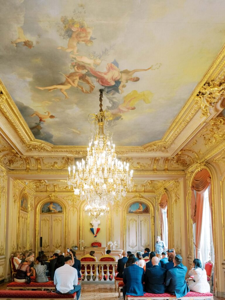Classy Upscale Wedding in Paris