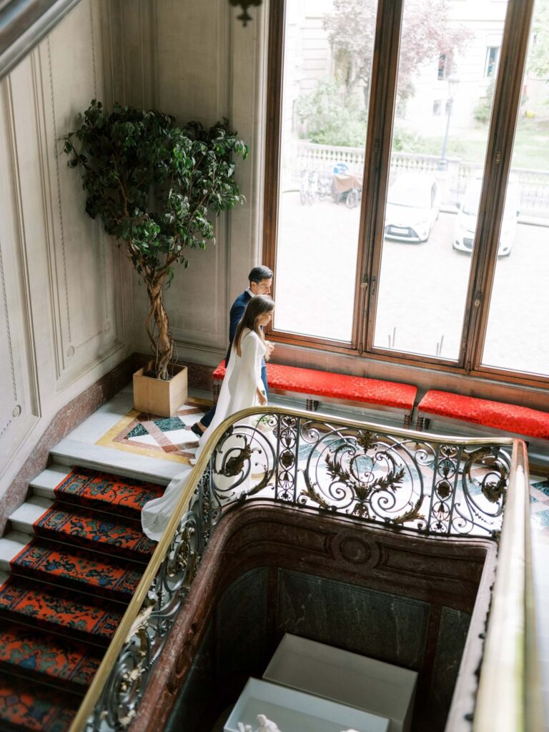 Classy Upscale Wedding in Paris