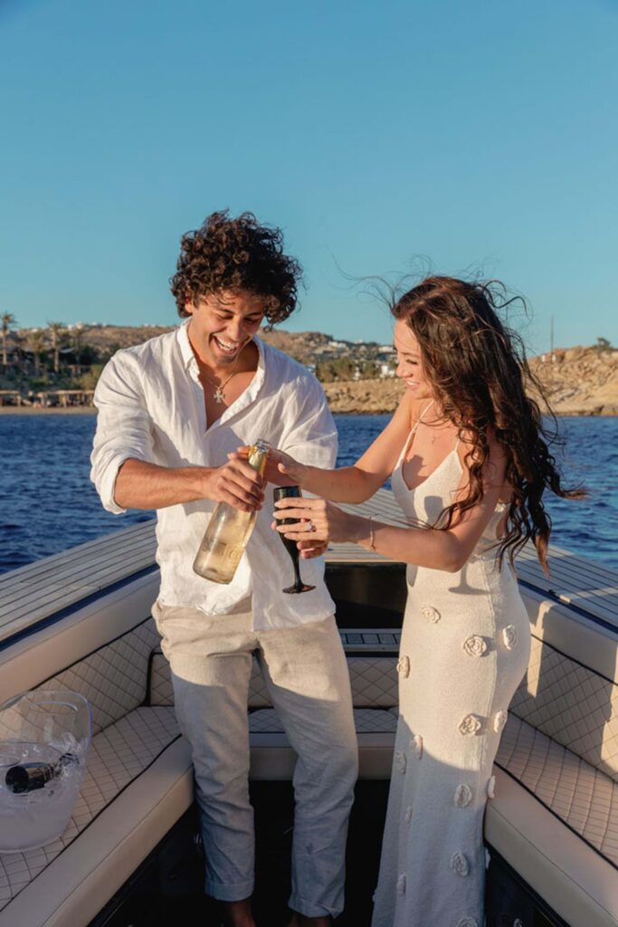A Proposal in Mykonos