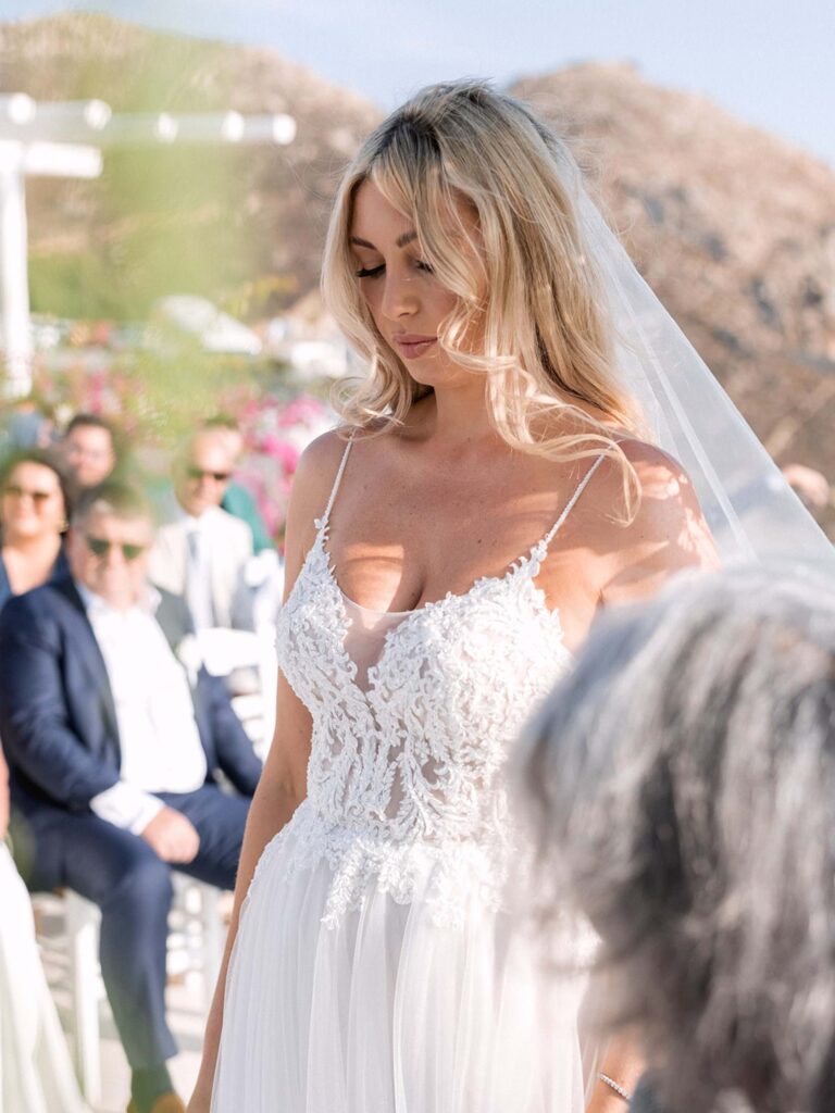 White Luxury Wedding in Mykonos