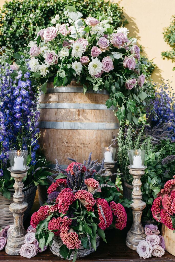 Al Fresco Dinner In Tuscany