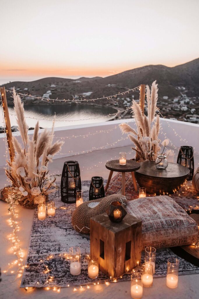 Dreamy Boho Beach Wedding in Ios