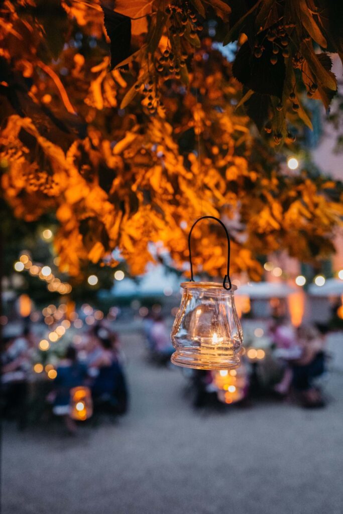 Al Fresco Dinner In Tuscany