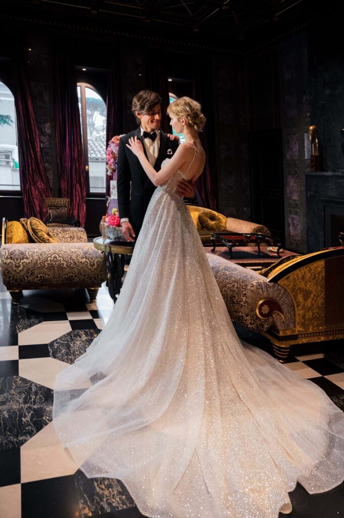 City-chic Roman Wedding at Villa Clara