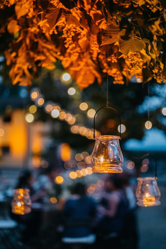 Al Fresco Dinner In Tuscany