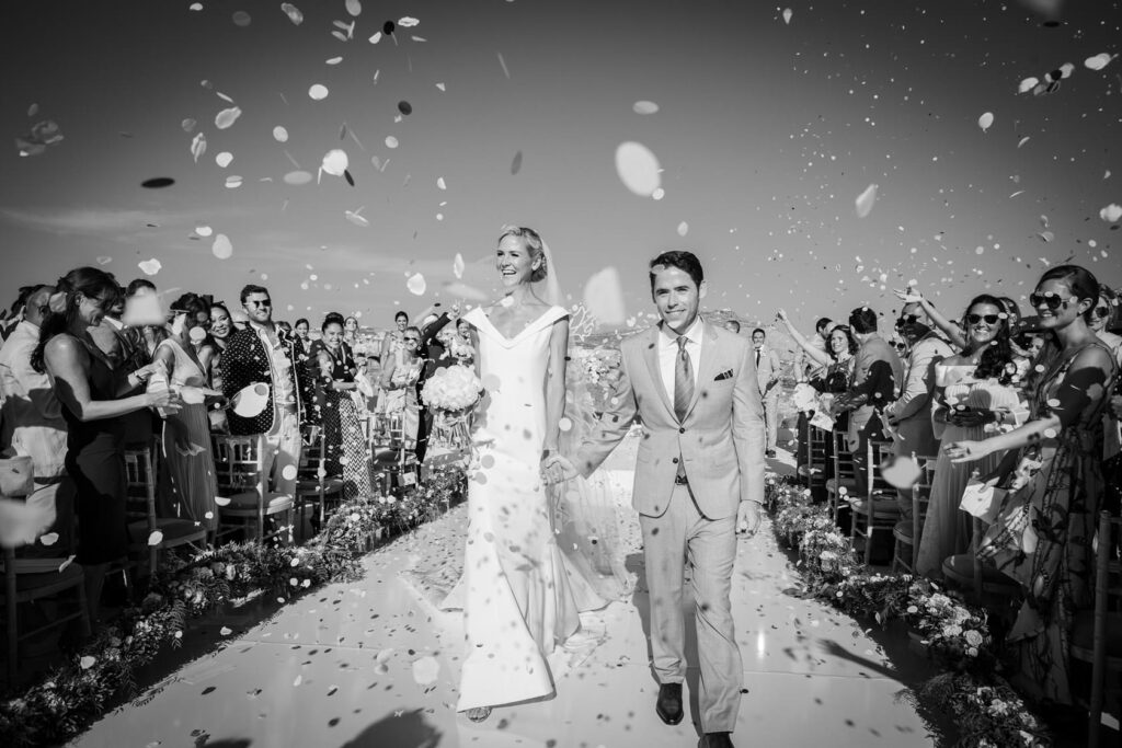 Whimsical Wedding in Santorini
