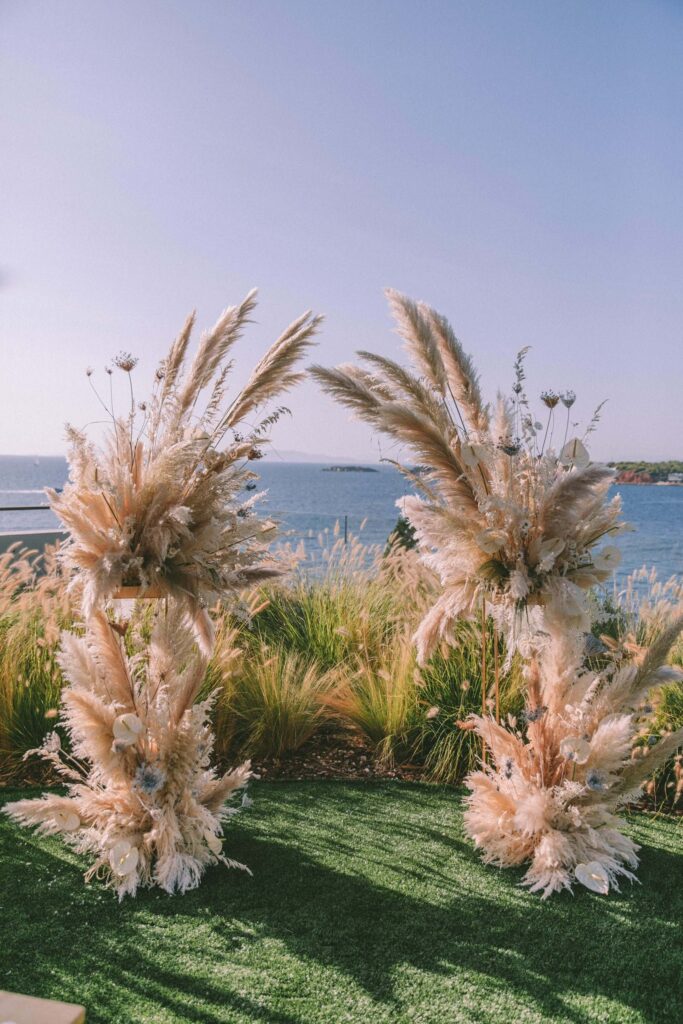 Organic Beach Wedding In Athens