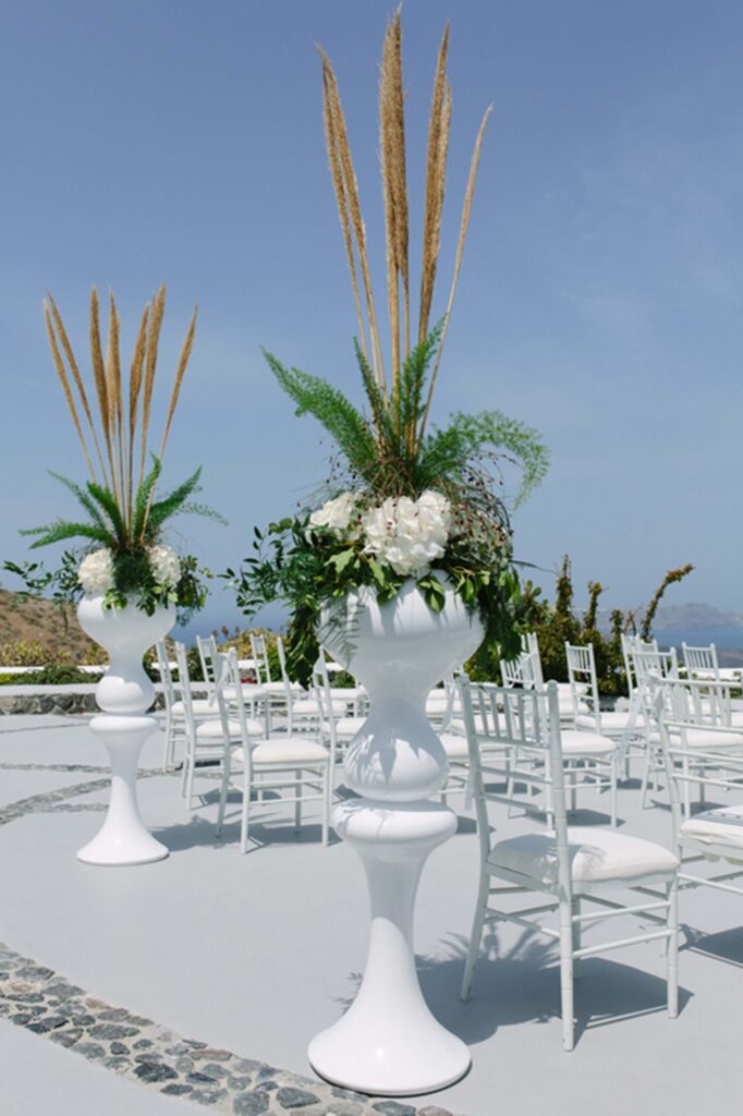 Indian Romance Wedding in Santorini