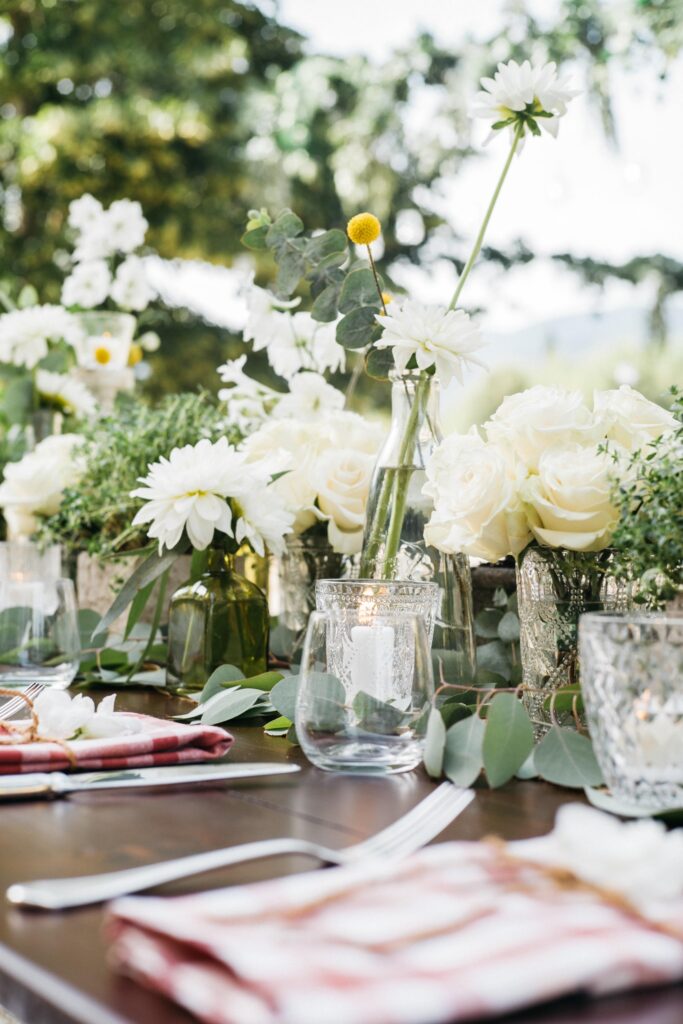 Al Fresco Dinner In Tuscany