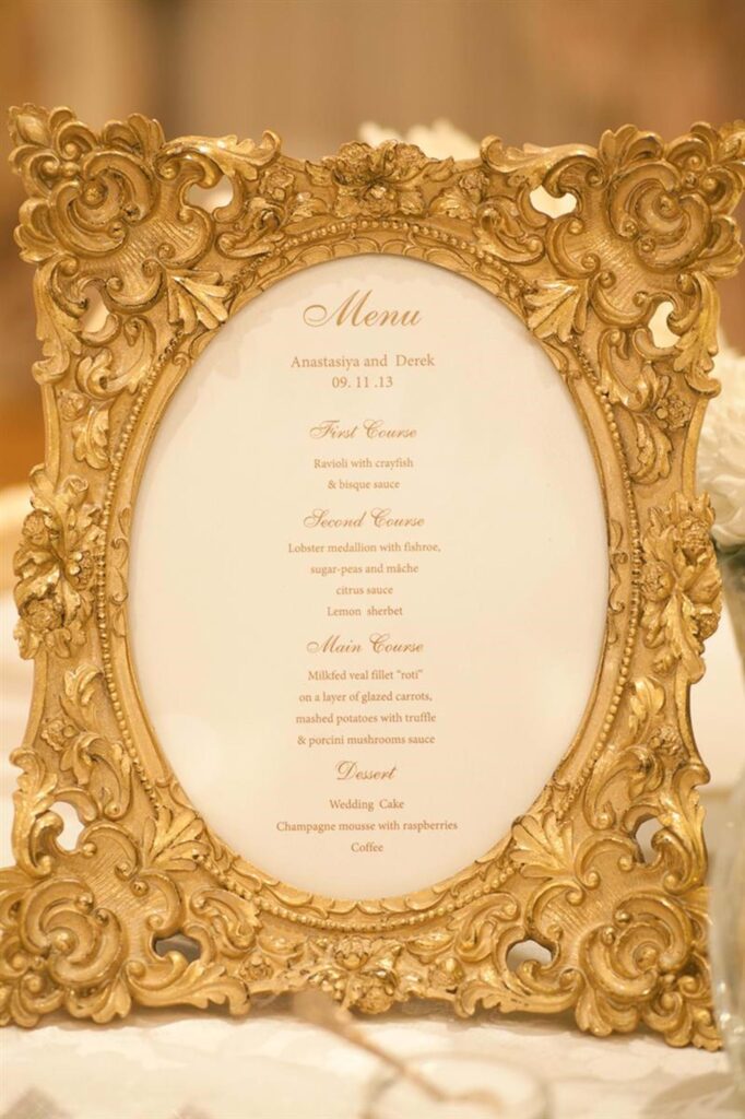 Luxury White & Gold Wedding Style
