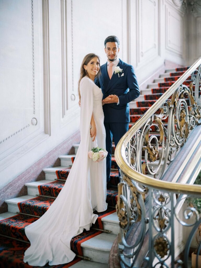 Classy Upscale Wedding in Paris