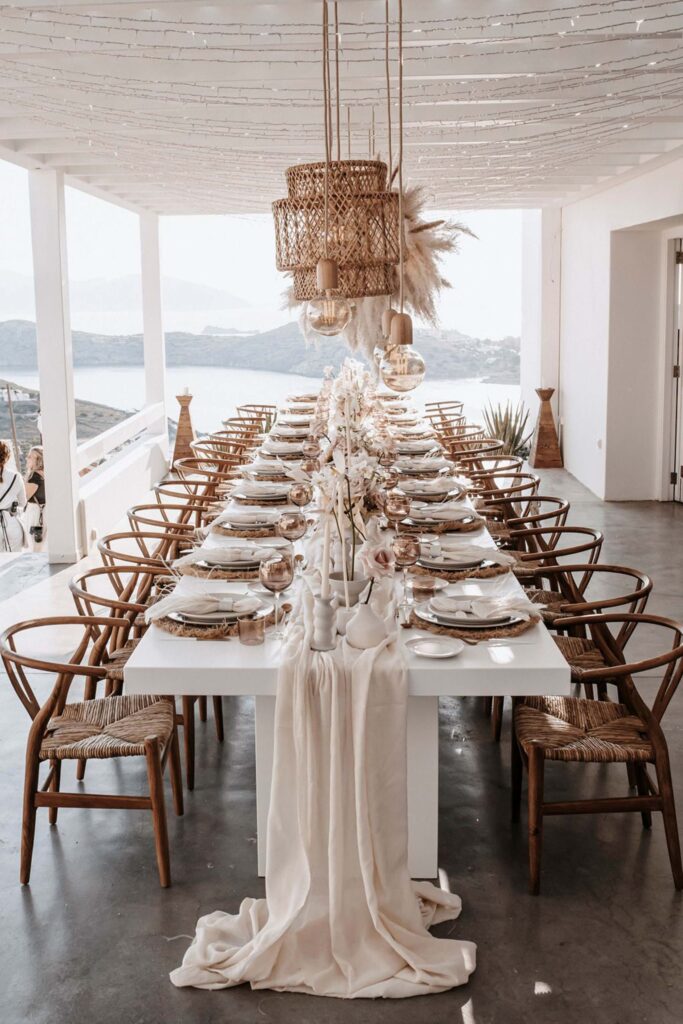Dreamy Boho Beach Wedding in Ios