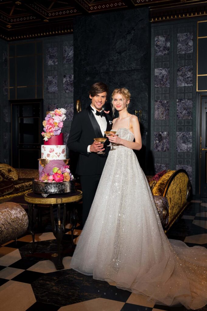 City-chic Roman Wedding at Villa Clara