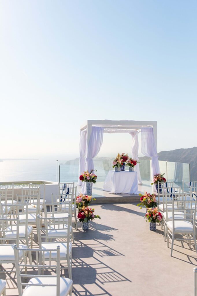 Chinese Inspired Elegance In Santorini