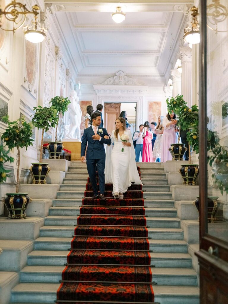 Classy Upscale Wedding in Paris