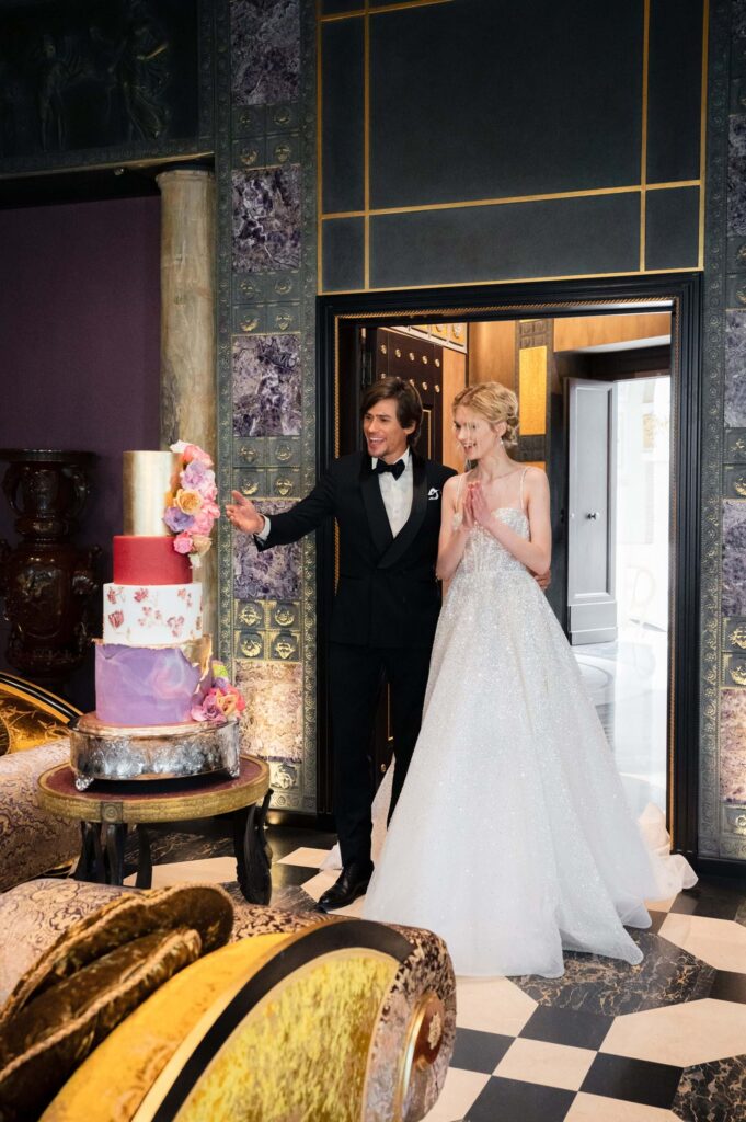 City-chic Roman Wedding at Villa Clara