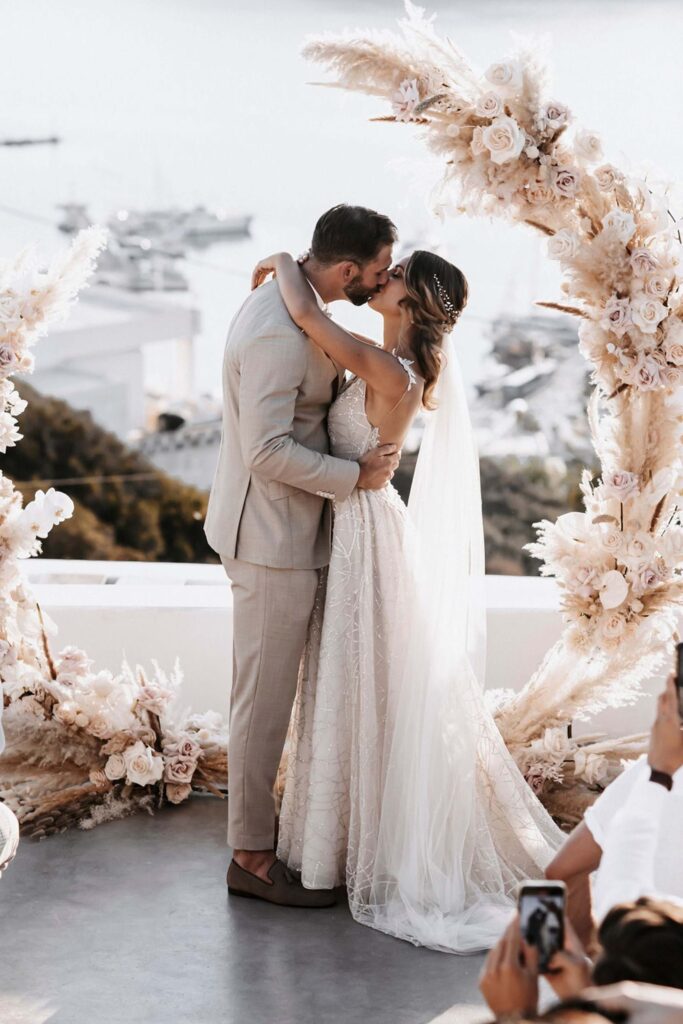 Dreamy Boho Beach Wedding in Ios