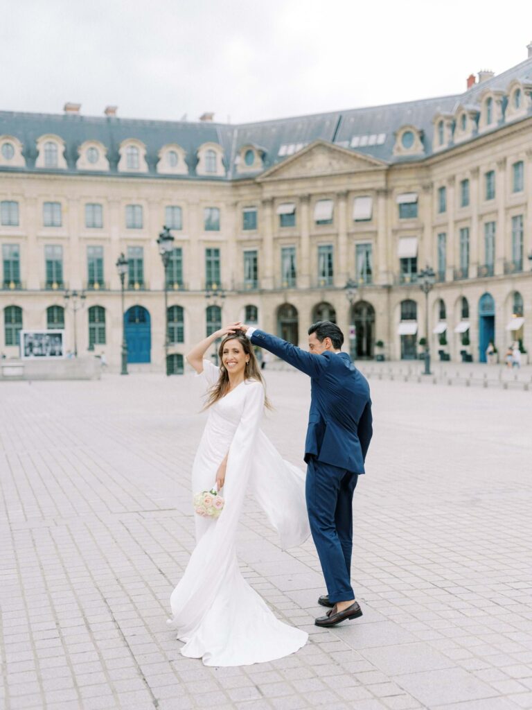 Classy Upscale Wedding in Paris