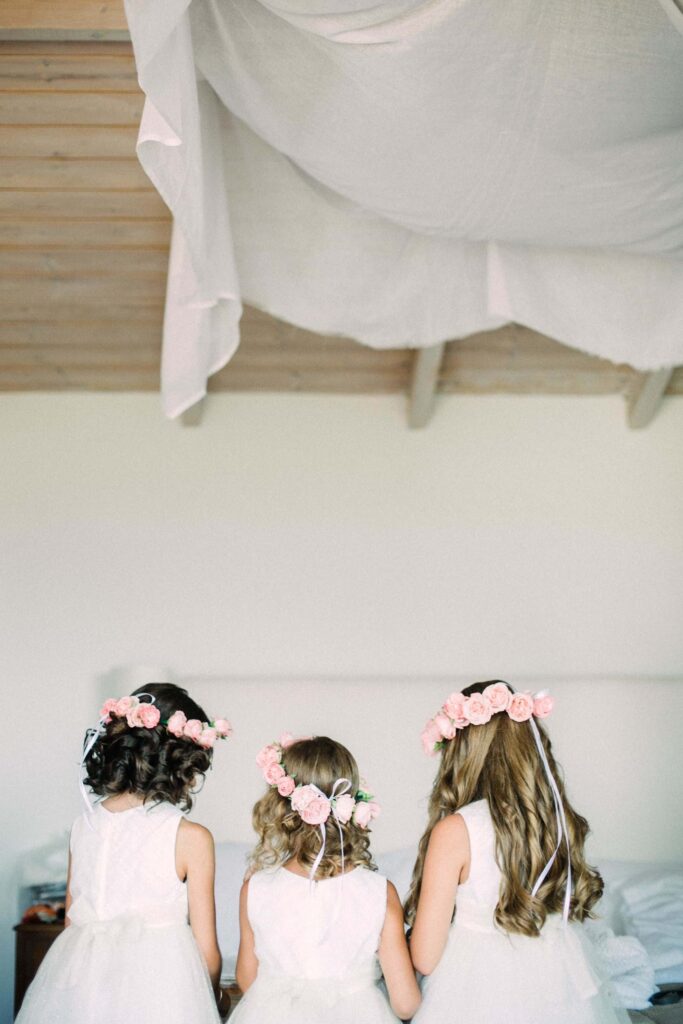 Summer Light Pink Wedding in Elafonisos