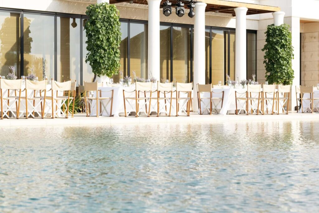 Pool Dinner At Aman Zoe In Porto Heli