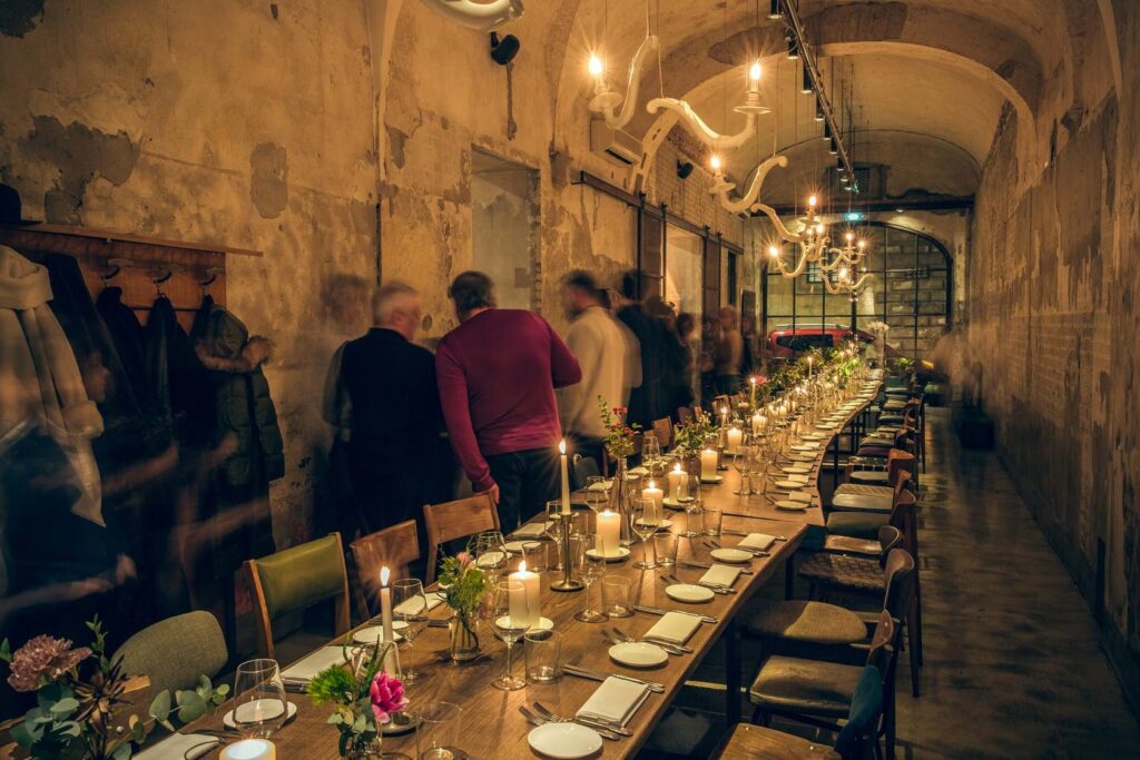 Concept Welcome Dinner In Florence