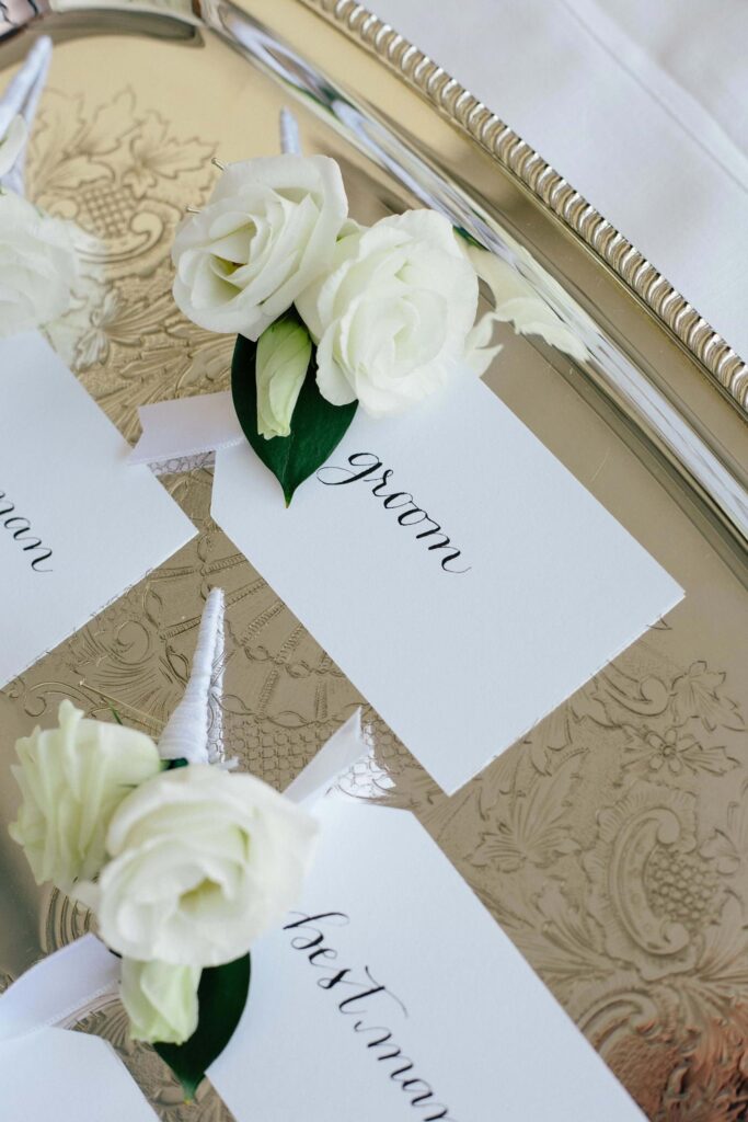 White & Gold Wedding In Athens Riviera