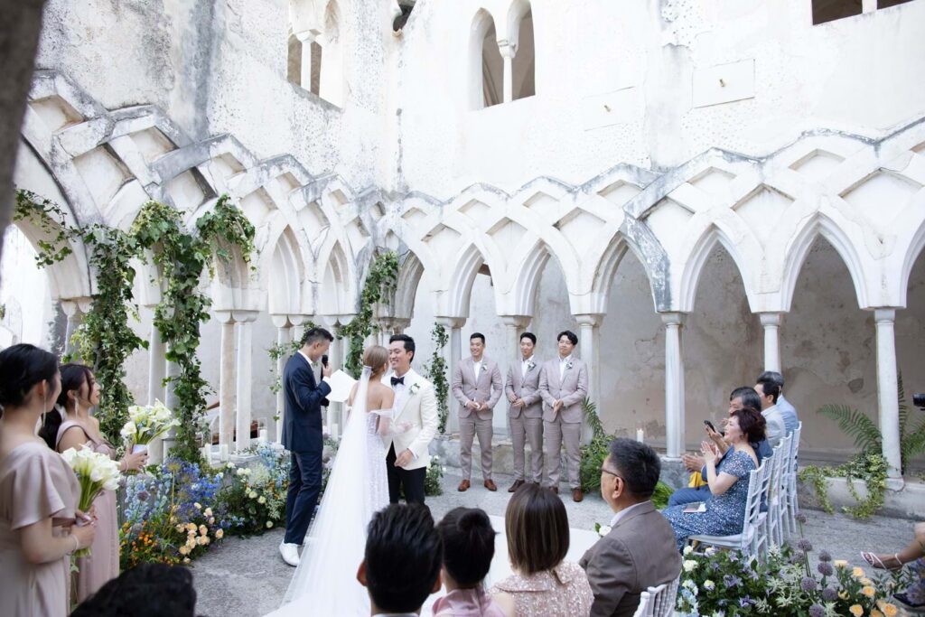 Refined Coastal Wedding in Amalfi