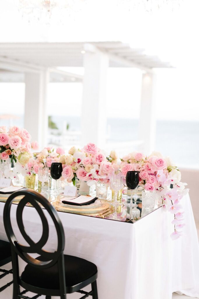 Sophisticated Glam Wedding In Mykonos