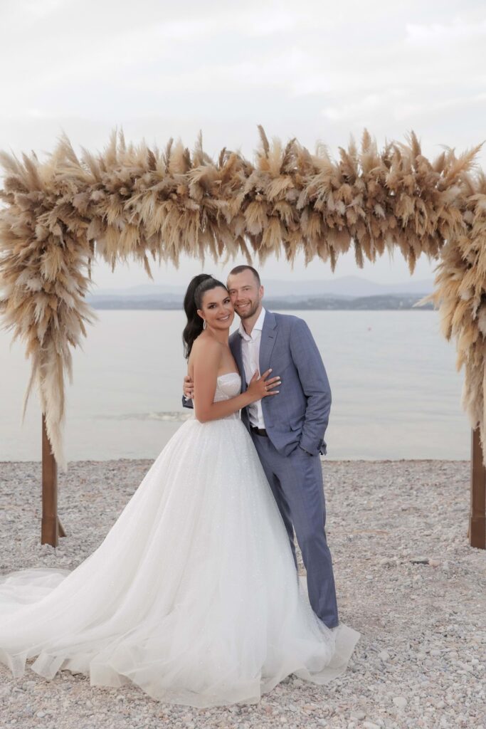 Glam Boho Wedding in Spetses