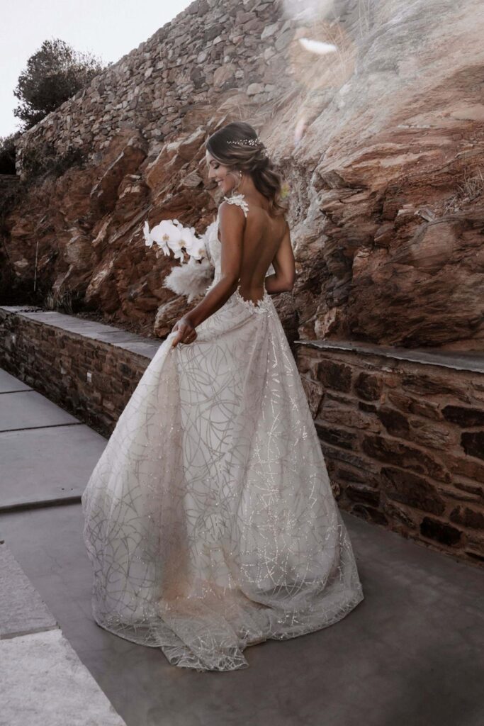 Dreamy Boho Beach Wedding in Ios