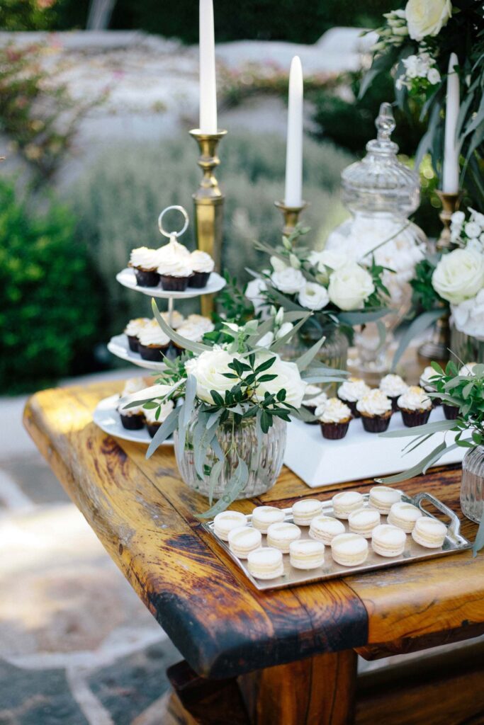 White & Gold Wedding In Athens Riviera