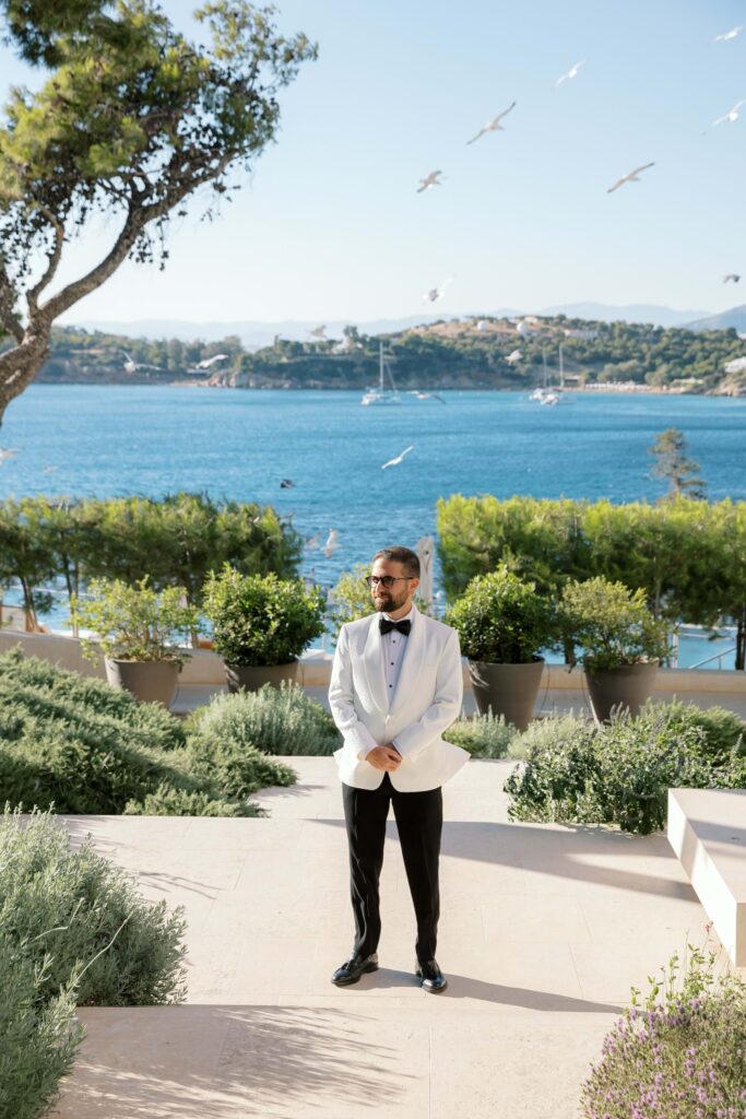 Mythic Glam Wedding in Athens Riviera